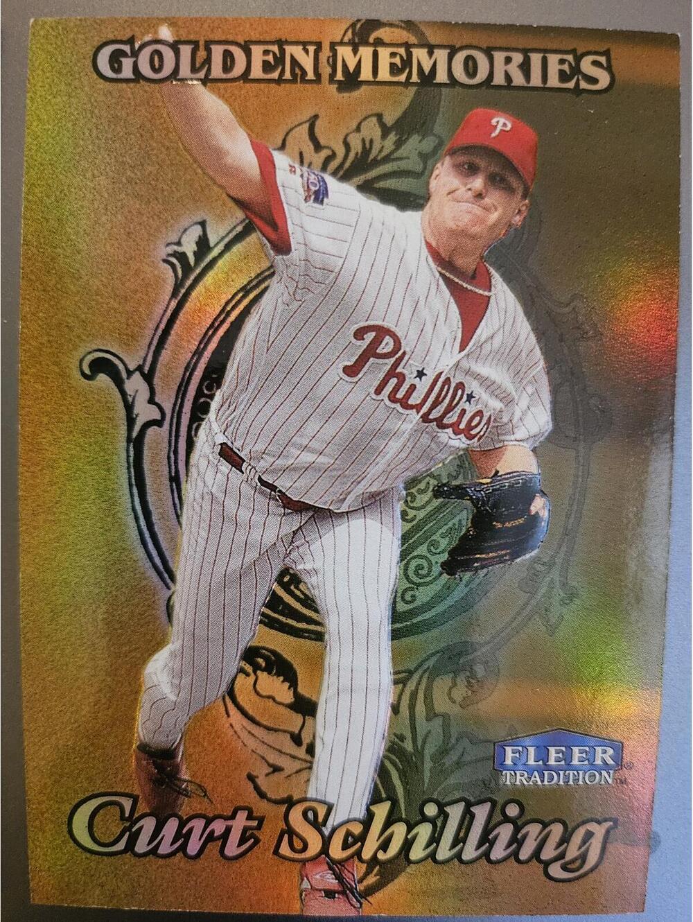 Curt Schilling 1998 Fleer Tradition Golden Memories Card #319